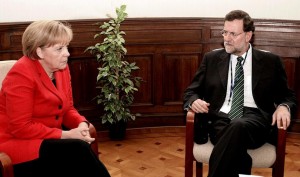Angela Merkel Y Mariano Rajoy